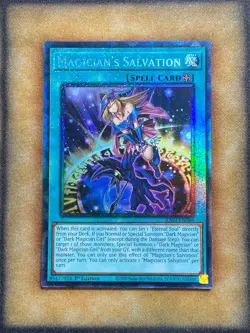 Yugioh Magician's Salvation RA01-EN068 Prismatic Collector Rare 1st Ed NM - Image 1