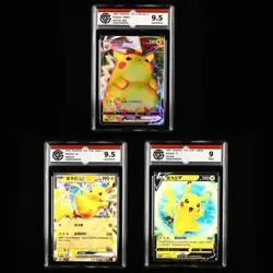 CCG GemMint 9.5/Mint 9 Nintendo Pokemon TCG card 3pcs- Pikachu - Image 1