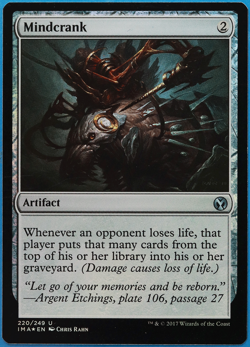 Mindcrank FOIL Iconic Masters NM Artifact Uncommon CARD (504534) ABUGames - Image 1