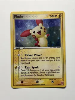 Plusle 6/12 Holo 2006 EX Trainer Tool Kit Pokemon TCG Card - Image 1