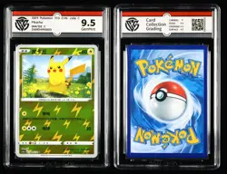 CCG GemMint 9.5/Mint 9/ NearMint 8.5 Nintendo Pokemon TCG card 3pcs- Pikachu - Image 4