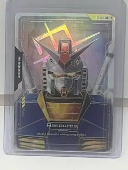 Resource Gundam Alternate Art Foil - R-002 C++ NM - Gundam TCG Card Game - Image 1