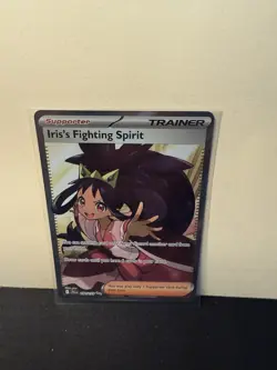 Pokemon TCG Iris's Fighting Spirit Holo Card 180/159, Journey Together - Image 1