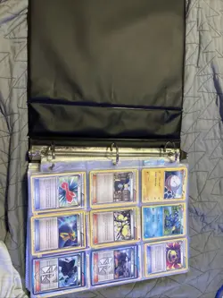 Old Pokemon Binder With Over 70 Sleeves And Dull With Cards - Image 2