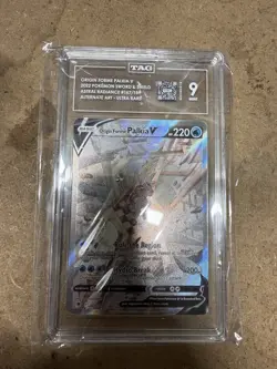 Pokemon Origin Forme Palkia V Alt Art Graded Card 9 - Image 1