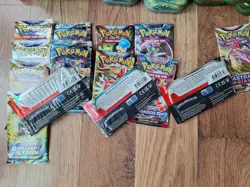 POKEMON CARD BOOSTER COLLECTION - 15 SEALED PACKS, STELLAR CROWN ETC - Image 5