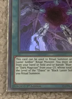 Chaos Form NM Ultra Rare (DUPO-EN049, 1st Edition) Yugioh Card - Image 3