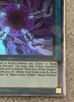 Chaos Form NM Ultra Rare (DUPO-EN049, 1st Edition) Yugioh Card - Image 4