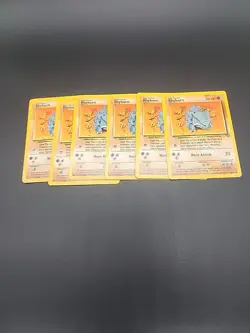 WOTC Jungle Lot Of 45 Cards Pokemon Non Holo Bulk TCG Eevee Etc - Image 3