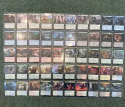 MTG LTR Extended Alt Art Pack Fresh 0093-0160 Forth Eorlingas Nazgul Sauron - Image 1