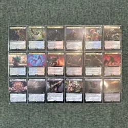 MTG LTR Extended Alt Art Pack Fresh 0093-0160 Forth Eorlingas Nazgul Sauron - Image 2