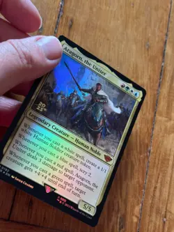 Aragorn, the Uniter - Lord of the Rings - MTG - FOIL - 0192 - Image 2