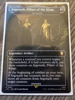 Argonath, Pillars of the Kings - The Ozolith MTG Lord of the Rings 351 - Image 1