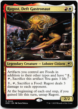 Ragost, Deft Gastronaught [Edge of Eternities] MTG Magic NM/M 🔥⚪ - Image 3