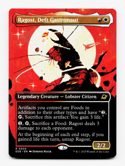 Ragost, Deft Gastronaught (Borderless) - Edge of Eternities -MTG Magic NM/M 🔥⚪ - Image 1