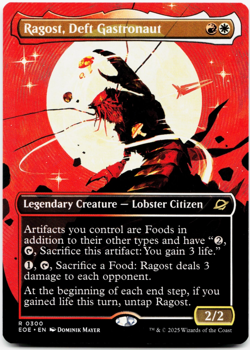 Ragost, Deft Gastronaught (Borderless) - Edge of Eternities -MTG Magic NM/M 🔥⚪ - Image 3