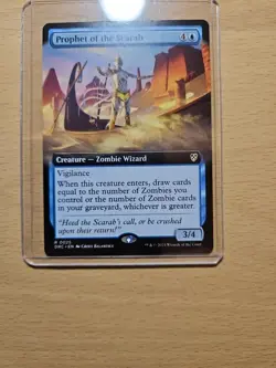 Prophet Of The Scarab Borderless Rare, Aetherdrift Commander #025, MTG Magic - Image 2