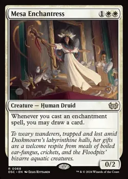 1x Mesa Enchantress NM Eng MTG - Duskmourn Commander - Image 1