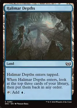 1x Halimar Depths NM Eng MTG - Duskmourn Commander - Image 1