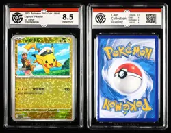 CCG Mint 9/ NearMint 8.5 Nintendo Pokemon TCG card 3pcs- Pikachu - Image 4