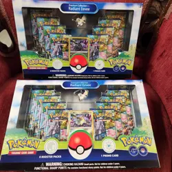 Pokemon Go Radiant Eevee Premium Collection Box Lot of 2 Sealed 820650850523 - Image 1