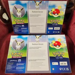 Pokemon Go Radiant Eevee Premium Collection Box Lot of 2 Sealed 820650850523 - Image 2