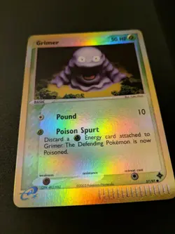 Grimer 57/97 EX Dragon - Reverse Holo Pokemon Card - Excellent - Image 2