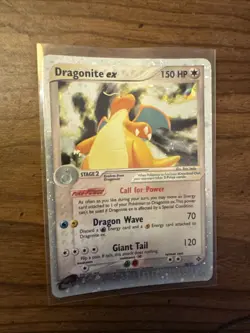 Pokemon TCG Dragonite EX 2003 Holo Card 90/97 Dragon E Reader MP - Image 1
