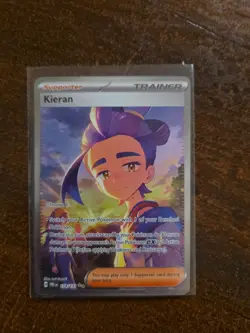 Kieran - 174/131 - Pokemon Prismatic Evolutions Special Illustration Rare NM - Image 2
