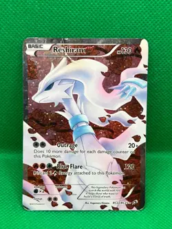 Pokemon Tcg Reshiram RC22/RC25 Legendary Treasures Radiant Collection - Image 1