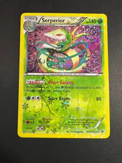 Serperior RC3/RC25 Radiant Collection Legendary Treasures 2013 Holo Pokemon Hp - Image 1