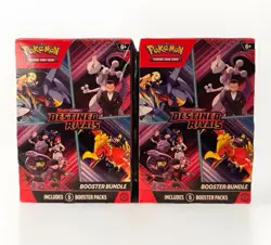 Pokemon TCG Scarlet & Violet Destined Rivals Booster Bundle SEALED Lot Of 2 - Image 1
