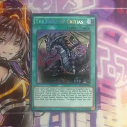 1X THE FANG OF CRITIAS LCKC-EN037 DLCS-EN058 DRL2-EN006 NEAR MINT 1ST YUGIOH - Image 3