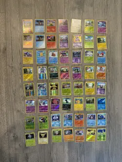 Lot of 87 Holographic Pokemon Cards - Image 1
