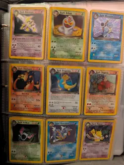 Complete Pokemon Card Team Rocket set 83/82 WOTC Vintage! - Image 1