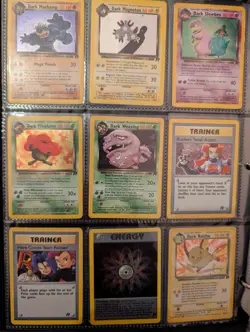 Complete Pokemon Card Team Rocket set 83/82 WOTC Vintage! - Image 2