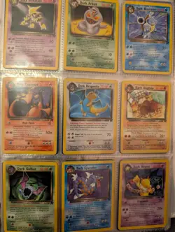 Complete Pokemon Card Team Rocket set 83/82 WOTC Vintage! - Image 3