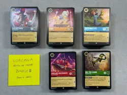 BULK DEAL Disney Lorcana Reign of Jafar EN8 Bulk Bundle 500 Cards - Pack Fresh D - Image 2