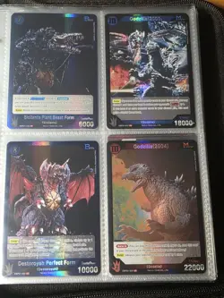 2025 Godzilla vs Godzilla Card Game Set of C, UC, R, SR, and P Rarity Cards - Image 2