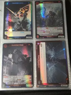 2025 Godzilla vs Godzilla Card Game Set of C, UC, R, SR, and P Rarity Cards - Image 3