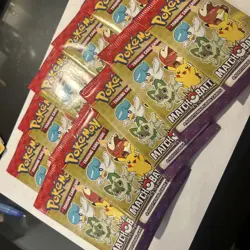 10x McDonalds 2023 Pokemon Match Battle Promo Sealed Booster Card Packs - Image 3