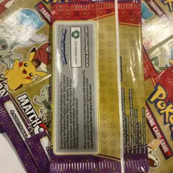10x McDonalds 2023 Pokemon Match Battle Promo Sealed Booster Card Packs - Image 5