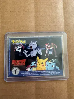 1999 Pokemon Burger King Perforated Ivysaur #02 PokeTrivia Card - Image 2