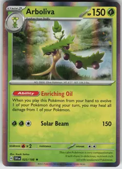 Arboliva - (Line Holo) Rare Miscellaneous Cards & Products 023/198 Near Mint - Image 1