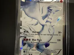 Reshiram Full Art 113/114 Pokemon Card Black & White Near Mint Minus (NM-) - Image 3