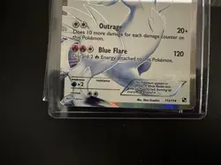 Reshiram Full Art 113/114 Pokemon Card Black & White Near Mint Minus (NM-) - Image 4