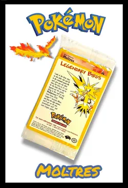 MOLTRES POKEMON LEGENDARY BIRDS 2000 MOVIE PROMO CARD SEALED PACK - Image 1