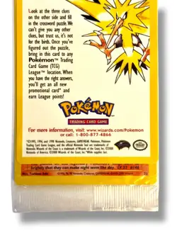 MOLTRES POKEMON LEGENDARY BIRDS 2000 MOVIE PROMO CARD SEALED PACK - Image 4