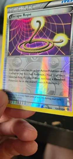 LP Reverse Holo Escape Rope 120/135 Trainer Card - Image 2