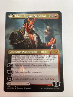 Valki, God of Lies (Borderless) Kaldheim #286 Mythic - Image 2